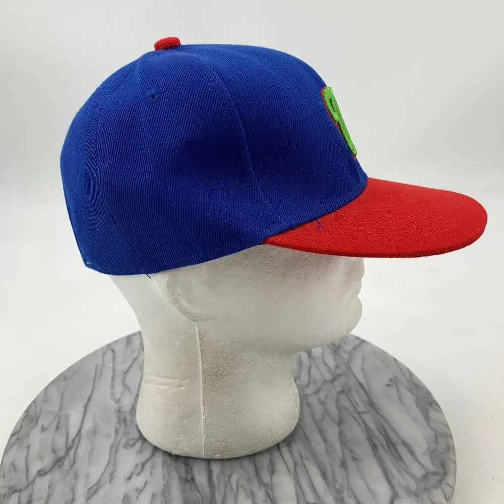 Washington‎ Nationals Hat Mens 7 1/4 Red Blue 59Fifty Fitted Wool Blend New Era